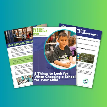 Invent Learning Hub lead magnet