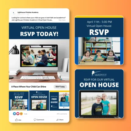 Lighthouse Christian Academy Meta ads