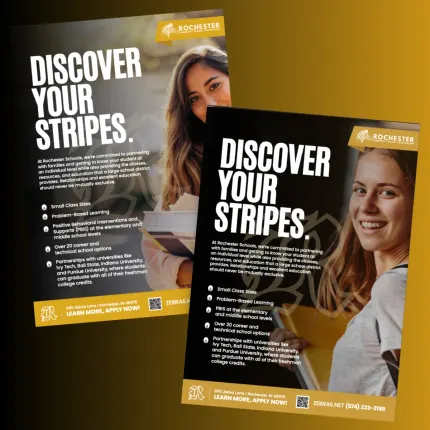 Rochester School Corporation magazine ads