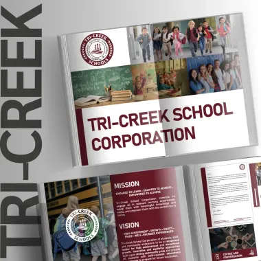 Tri-Creek School Corporation — Brand Guide & Print Materials